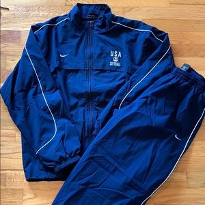 USA Softball Track Suit